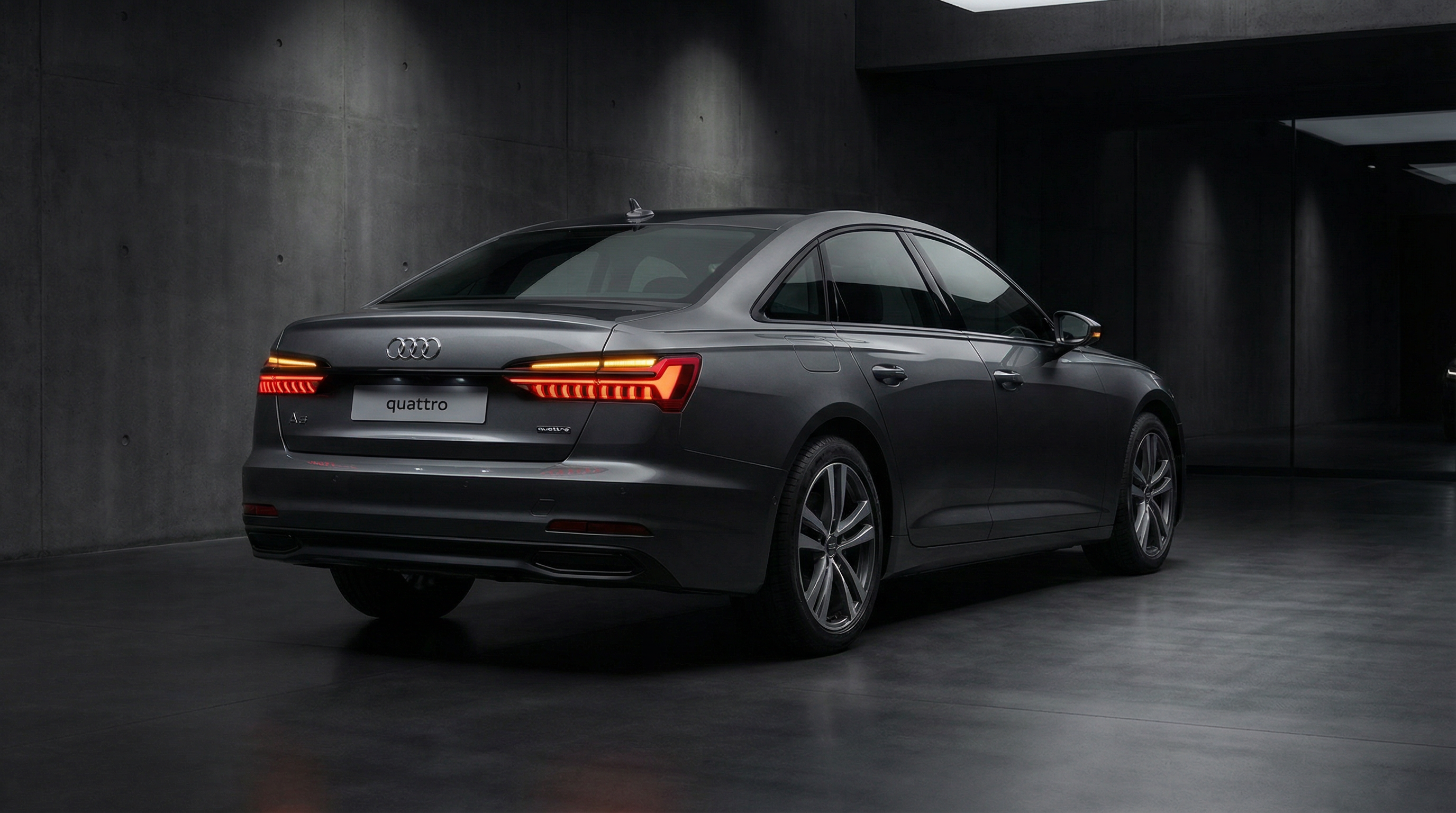 Audi A6 Heckansicht