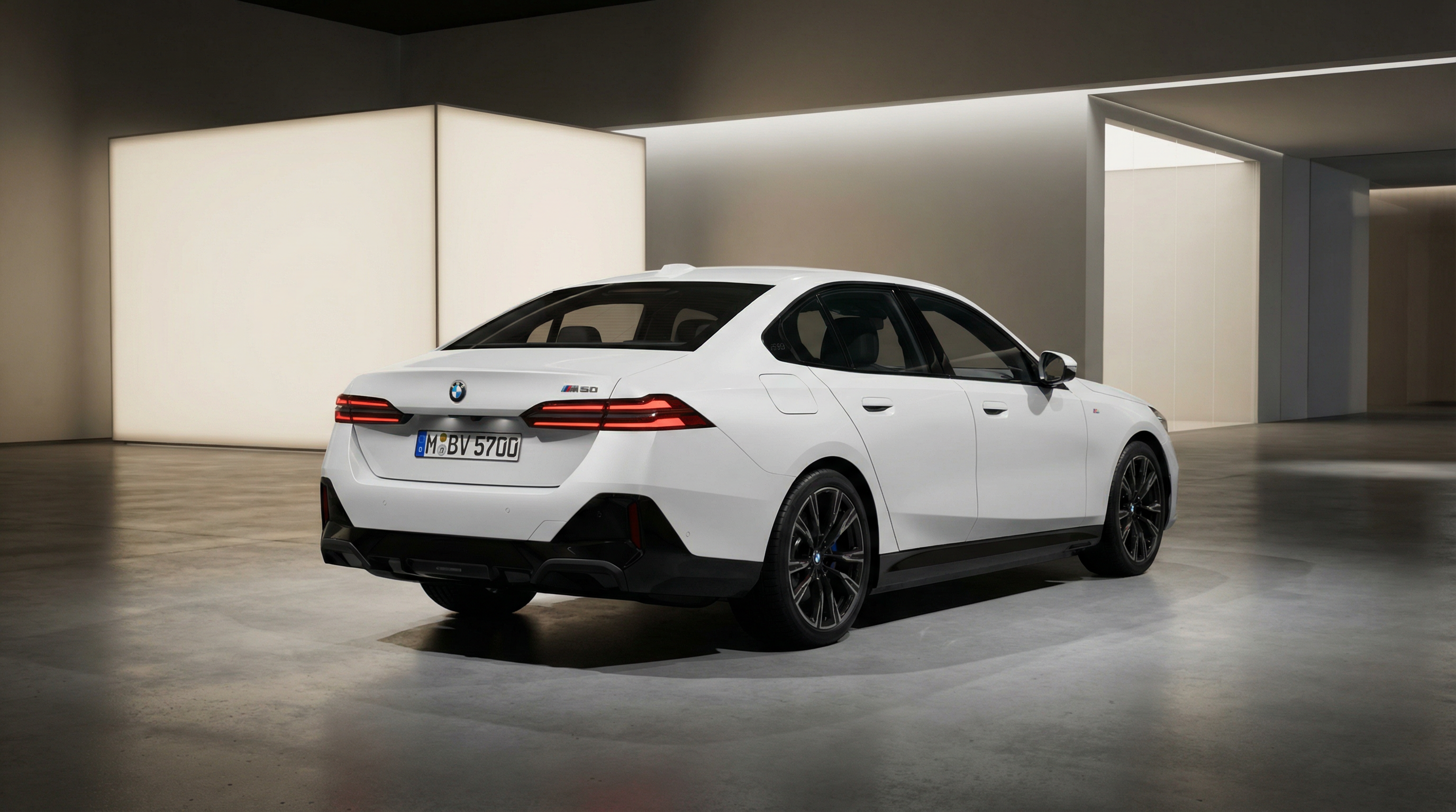 BMW 530i Heckansicht