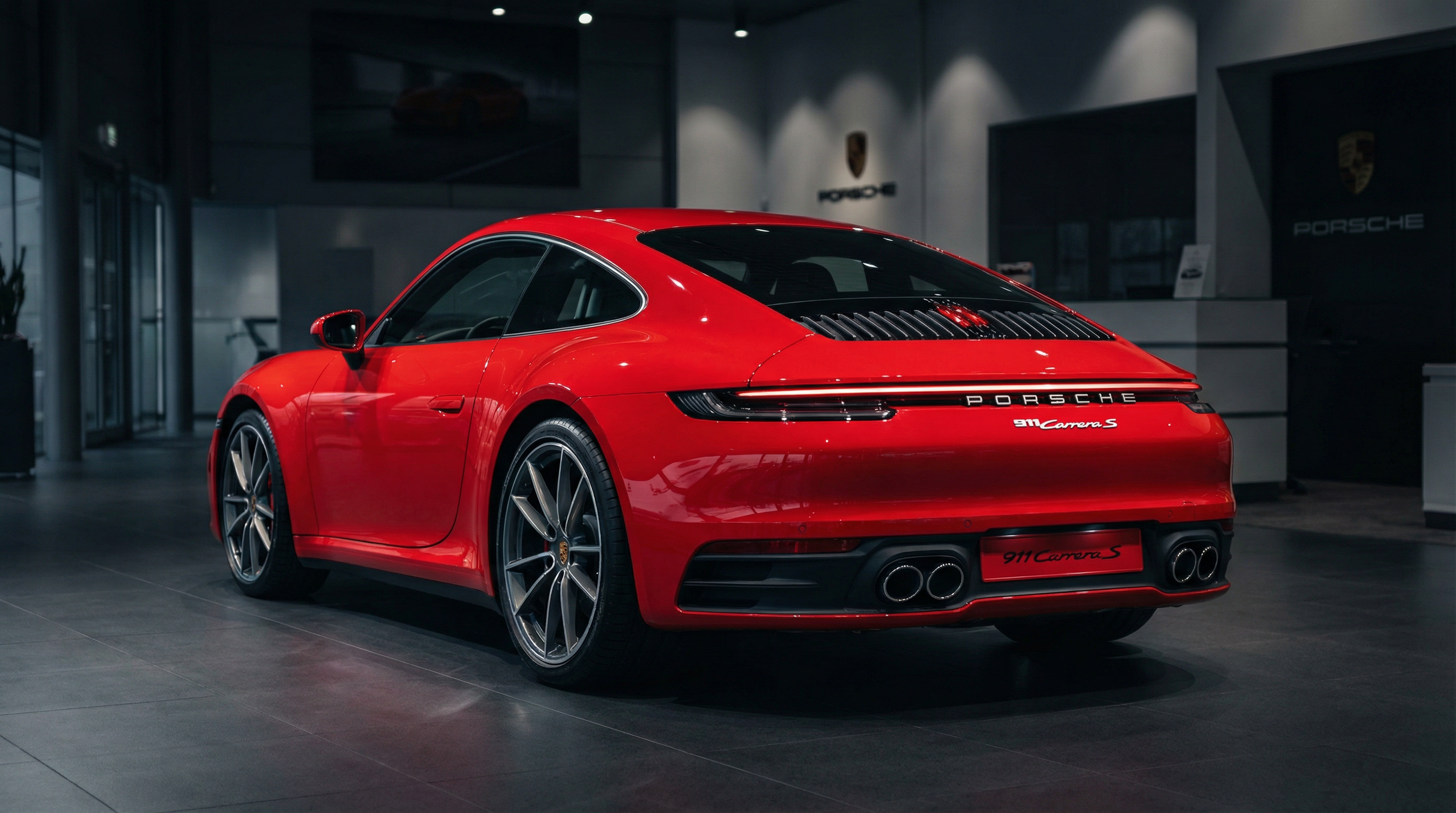 Porsche 911 Heckansicht